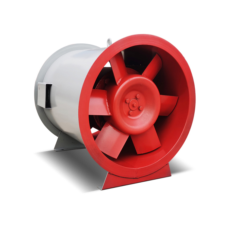 轴流式消防排烟风机的组成